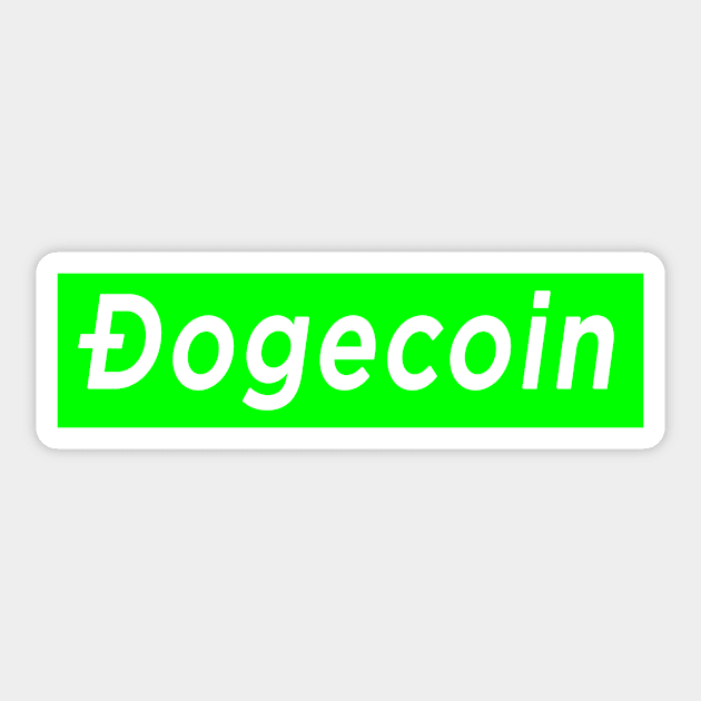 Dogecoin Sticker by DogeArmy